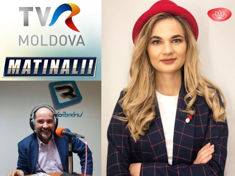 Interviu la TVRM în plină pandemie, realizat de Violeta Scrișu - 20 mai 2020