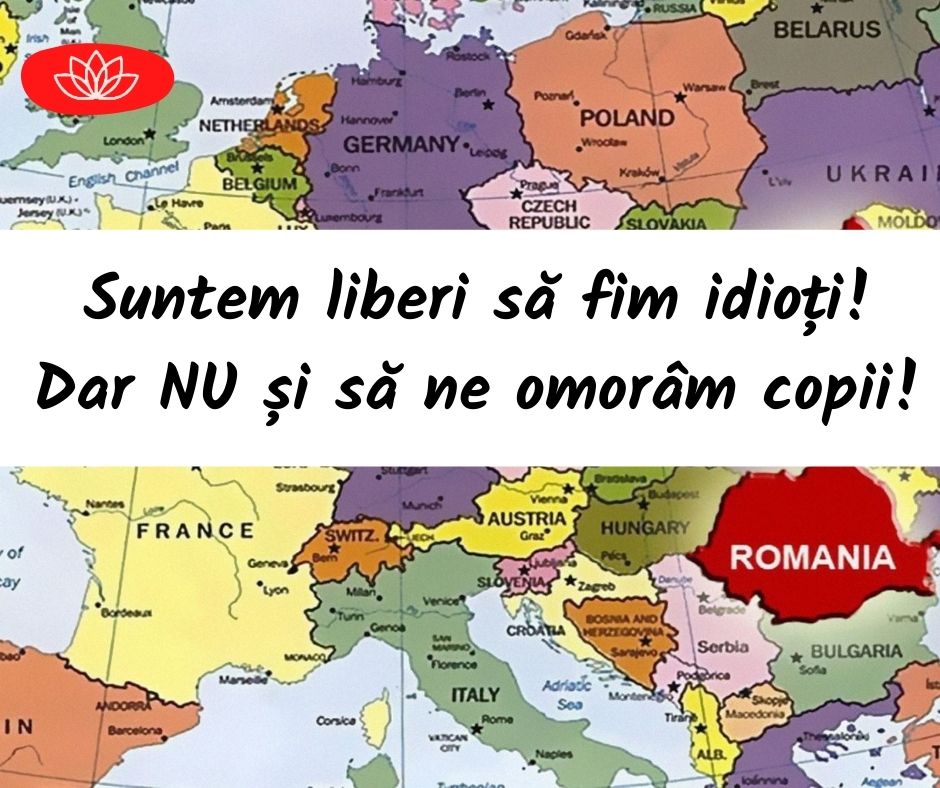 Suntem liberi să fim idioți! Dar NU avem dreptul să ne omorâm copii!!