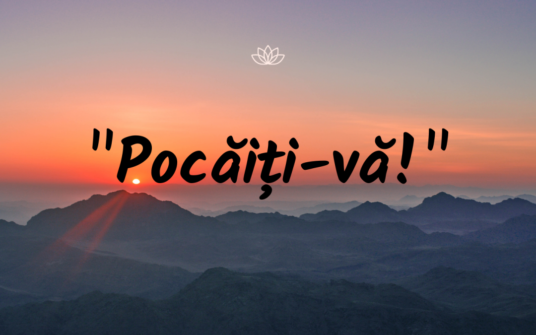 Pocăiți-vă!