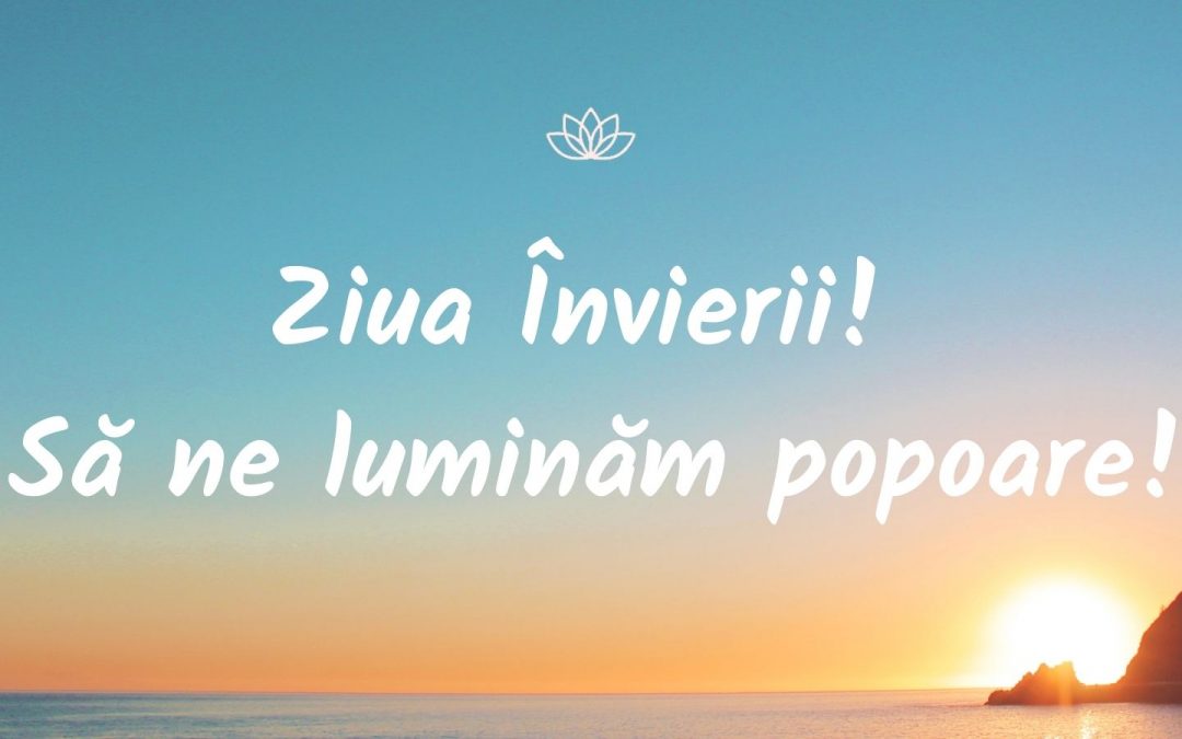 “Ziua Învierii! Să ne luminăm popoare!”